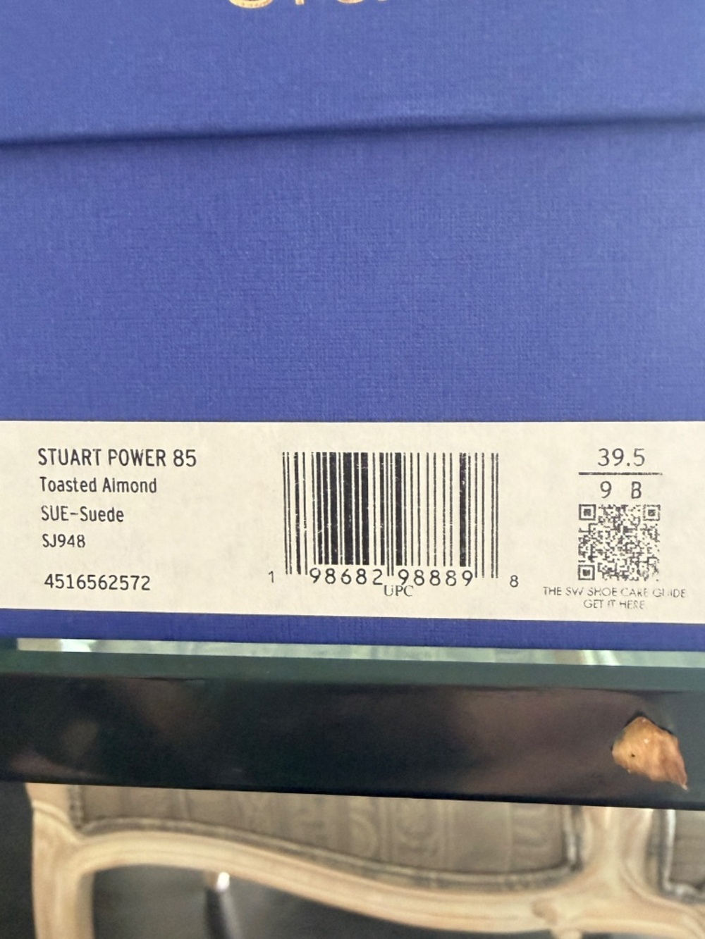 BRAND NEW IN BOX: Stuart Weitzman Power Pump 85, Toasted Almond Size 9M - Picture 15 of 15